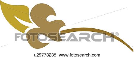 Green and brown leaf View Large Clip Art Graphic Clipart - Green and brown leaf. Fotosearch