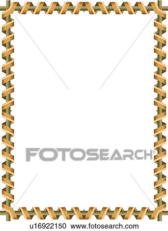 Green and Gold Spiral Border View Large Clip Art Graphic Clipart - Green and Gold Spiral Border. Fotosearch