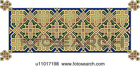 Green and navy rectangle design ornament View Large Clip Art Graphic Clip Art - Green and navy rectangle design ornament. Fotosearch