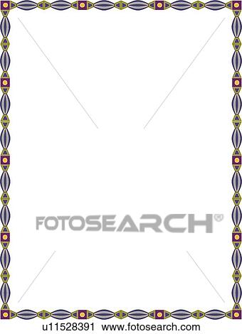 Green and Purple Celtic Border View Large Clip Art Graphic Clipart - Green and Purple Celtic Border. Fotosearch