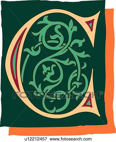 Green background letter C View Large Clip Art Graphic Clip Art - Green background letter C. Fotosearch