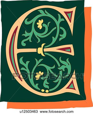 Green background letter E View Large Clip Art Graphic Clipart - Green background letter E. Fotosearch