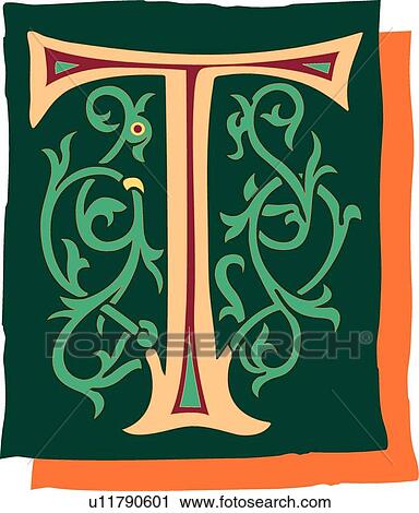 Green background letter T View Large Clip Art Graphic Clipart - Green background letter T. Fotosearch