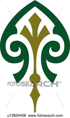 Green design View Large Clip Art Graphic Clip Art - Green design . Fotosearch