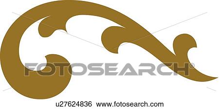 Clip Art - Green leaf. Fotosearch