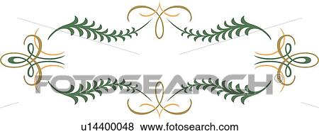 Green leaf frame View Large Clip Art Graphic Clip Art - Green leaf frame. Fotosearch
