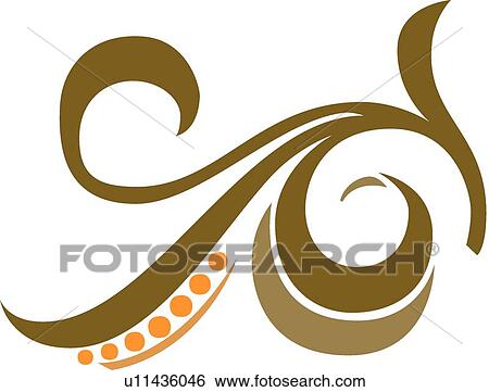 Green leaf with orange berries View Large Clip Art Graphic Clip Art - Green leaf with orange berries . Fotosearch