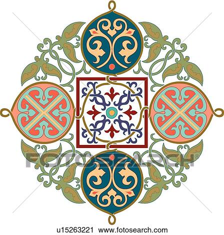 Green, red, yellow and blue leaf in circle and square Design Ornament View Large Clip Art Graphic Clipart - Green, red, yellow and blue leaf in circle and square Design Ornament. Fotosearch