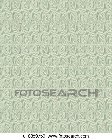 Green Wavy Line Background Pattern View Large Clip Art Graphic Clip Art - Green Wavy Line Background Pattern. Fotosearch