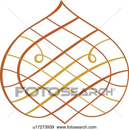 Hearts in gold and red View Large Clip Art Graphic Clip Art - Hearts in gold and red . Fotosearch