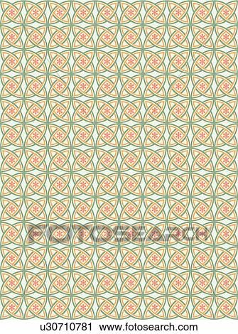 Knot peach and mint background pattern View Large Clip Art Graphic Clipart - Knot peach and mint background pattern. Fotosearch