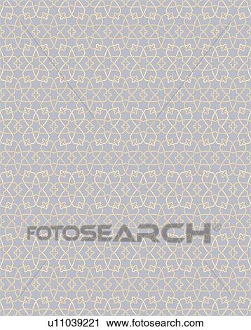 Lavender cream star background pattern View Large Clip Art Graphic Clipart - Lavender cream star background pattern. Fotosearch
