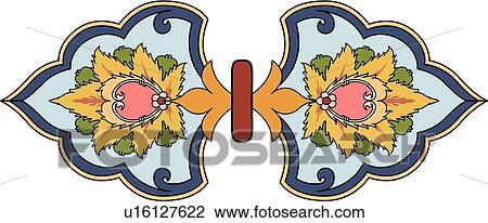 Clipart - Leaf fancy design . Fotosearch