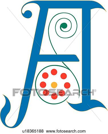 Letter A View Large Clip Art Graphic Clip Art - Letter A. Fotosearch
