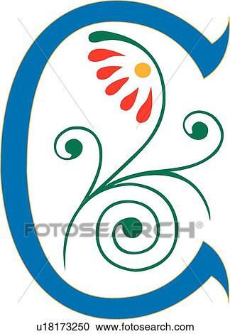 Clipart - Letter C. Fotosearch