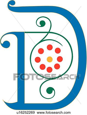 Letter D View Large Clip Art Graphic Clip Art - Letter D. Fotosearch