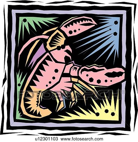Clipart - Lobster. Fotosearch