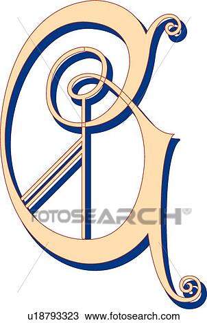 Lubna Capital G View Large Clip Art Graphic Clipart - Lubna Capital G. Fotosearch