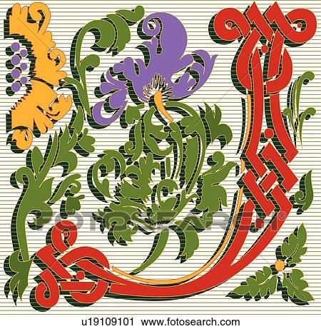 Clipart - Masselle Capital J. Fotosearch