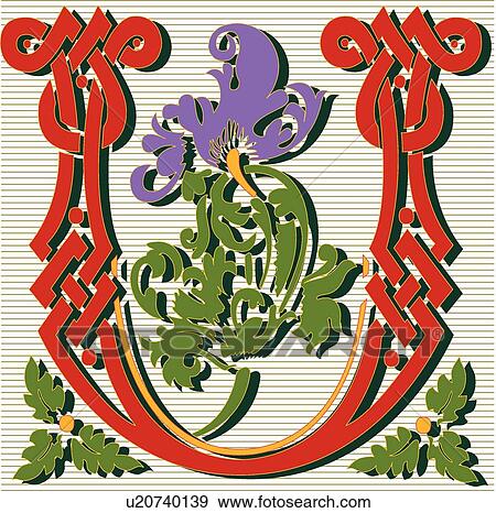 Masselle Capital U View Large Clip Art Graphic Clip Art - Masselle Capital U. Fotosearch
