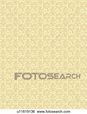 Clip Art - Modern circle yellow background pattern. Fotosearch