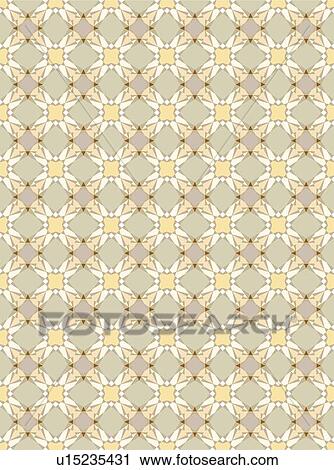 Clipart - Modern grey red and yellow diamond background pattern. Fotosearch