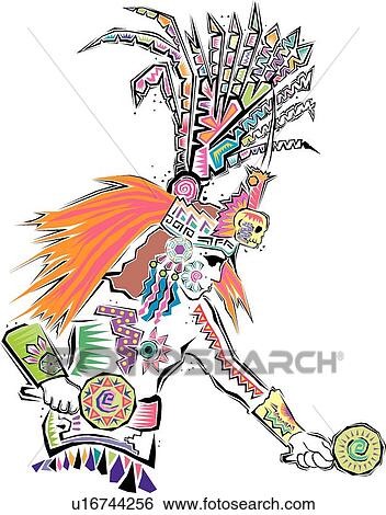 Clip Art - Native American . Fotosearch