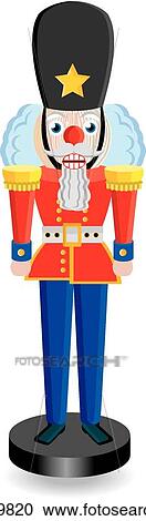 Clipart - Nutcracker. Fotosearch