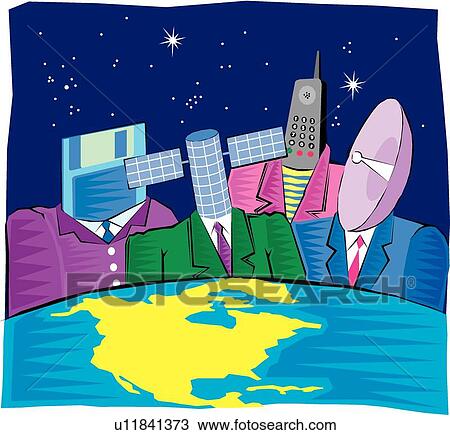 Clipart - Object heads . Fotosearch