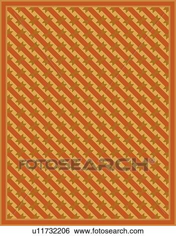 Clip Art - Orange and Gold Strip Background Pattern. Fotosearch