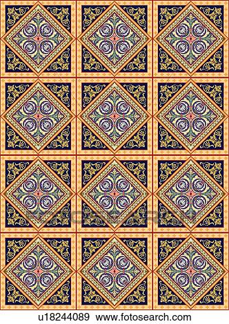 Orange and navy background pattern View Large Clip Art Graphic Clip Art - Orange and navy background pattern. Fotosearch