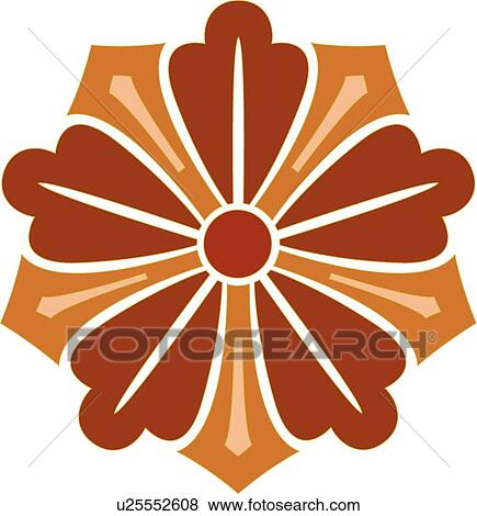 Orange and red pattern Design Ornament View Large Clip Art Graphic Clip Art - Orange and red pattern Design Ornament. Fotosearch