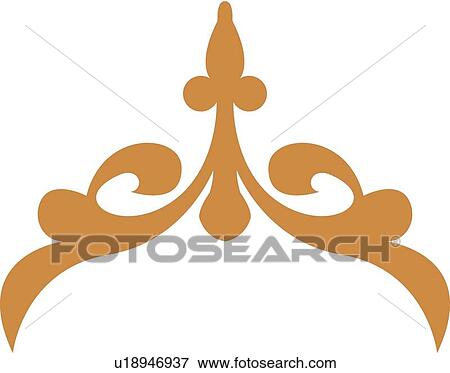 Clip Art - Orange design . Fotosearch