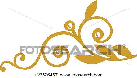 Orange leaves View Large Clip Art Graphic Clip Art - Orange leaves . Fotosearch