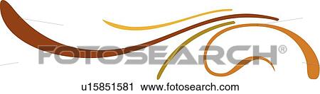 Orange yellow brown lines View Large Clip Art Graphic Clipart - Orange yellow brown lines. Fotosearch