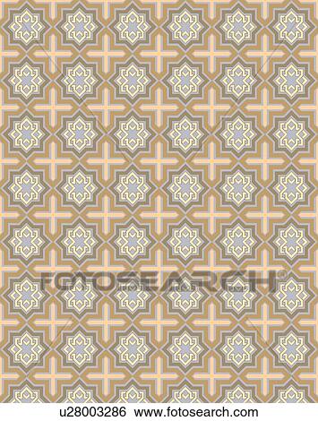 Clip Art - Peach and grey background pattern. Fotosearch