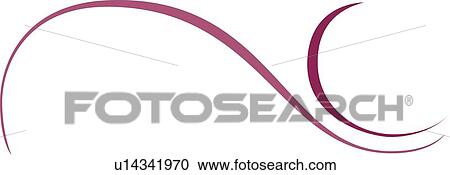 Clipart - Pink lines. Fotosearch
