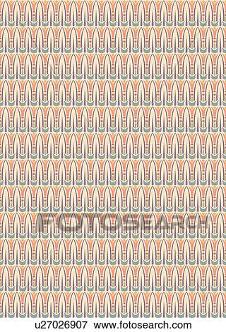 Clip Art - Pink peach and teal background pattern. Fotosearch