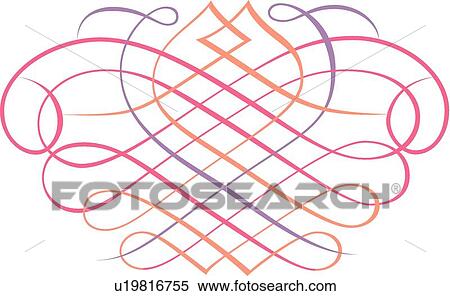 Pink, Purple and Orange Crisscross View Large Clip Art Graphic Clipart - Pink, Purple and Orange Crisscross. Fotosearch