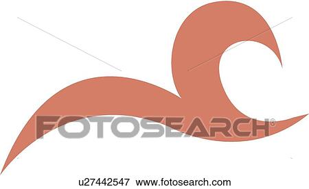 Pink swirl View Large Clip Art Graphic Clip Art - Pink swirl. Fotosearch