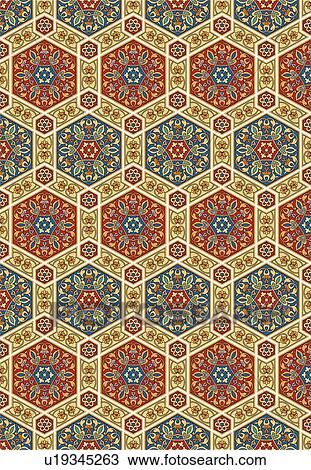 Polygon red cream and green background pattern View Large Clip Art Graphic Clipart - Polygon red cream and green background pattern. Fotosearch