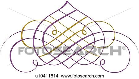 Purple and green lines and swirls View Large Clip Art Graphic Clipart - Purple and green lines and swirls. Fotosearch
