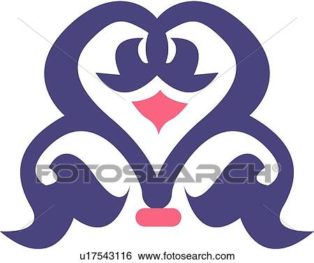 Purple and pink design View Large Clip Art Graphic Clip Art - Purple and pink design . Fotosearch