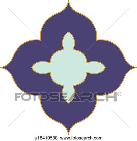 Purple and teal design View Large Clip Art Graphic Clip Art - Purple and teal design . Fotosearch