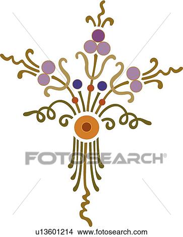Purple circles with green lines View Large Clip Art Graphic Clipart - Purple circles with green lines. Fotosearch