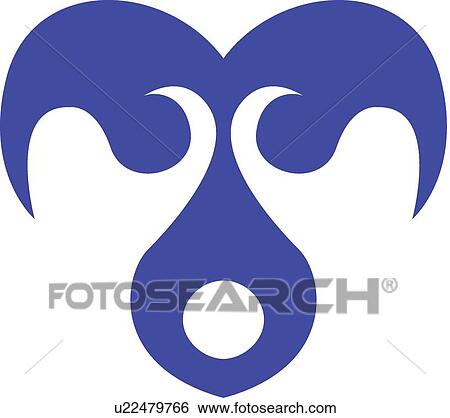 Clip Art - Purple heart with copy space . Fotosearch