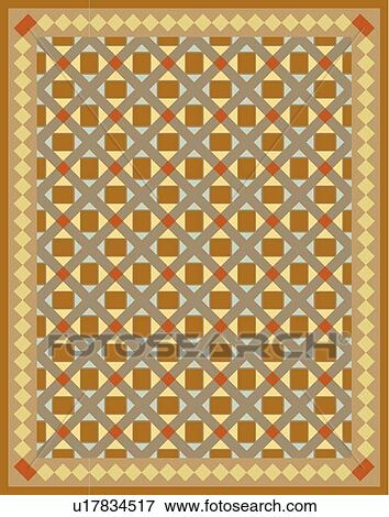 Clip Art - Rectangle brown and grey background pattern. Fotosearch