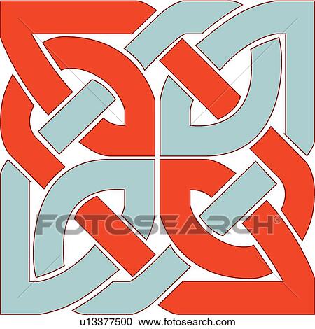 Red and blue Design Ornament View Large Clip Art Graphic Clipart - Red and blue Design Ornament. Fotosearch