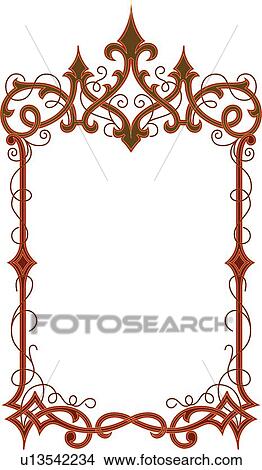 Red and brown frame View Large Clip Art Graphic Clipart - Red and brown frame. Fotosearch