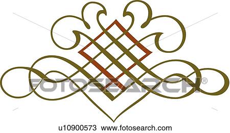 Clipart - Red and green design . Fotosearch
